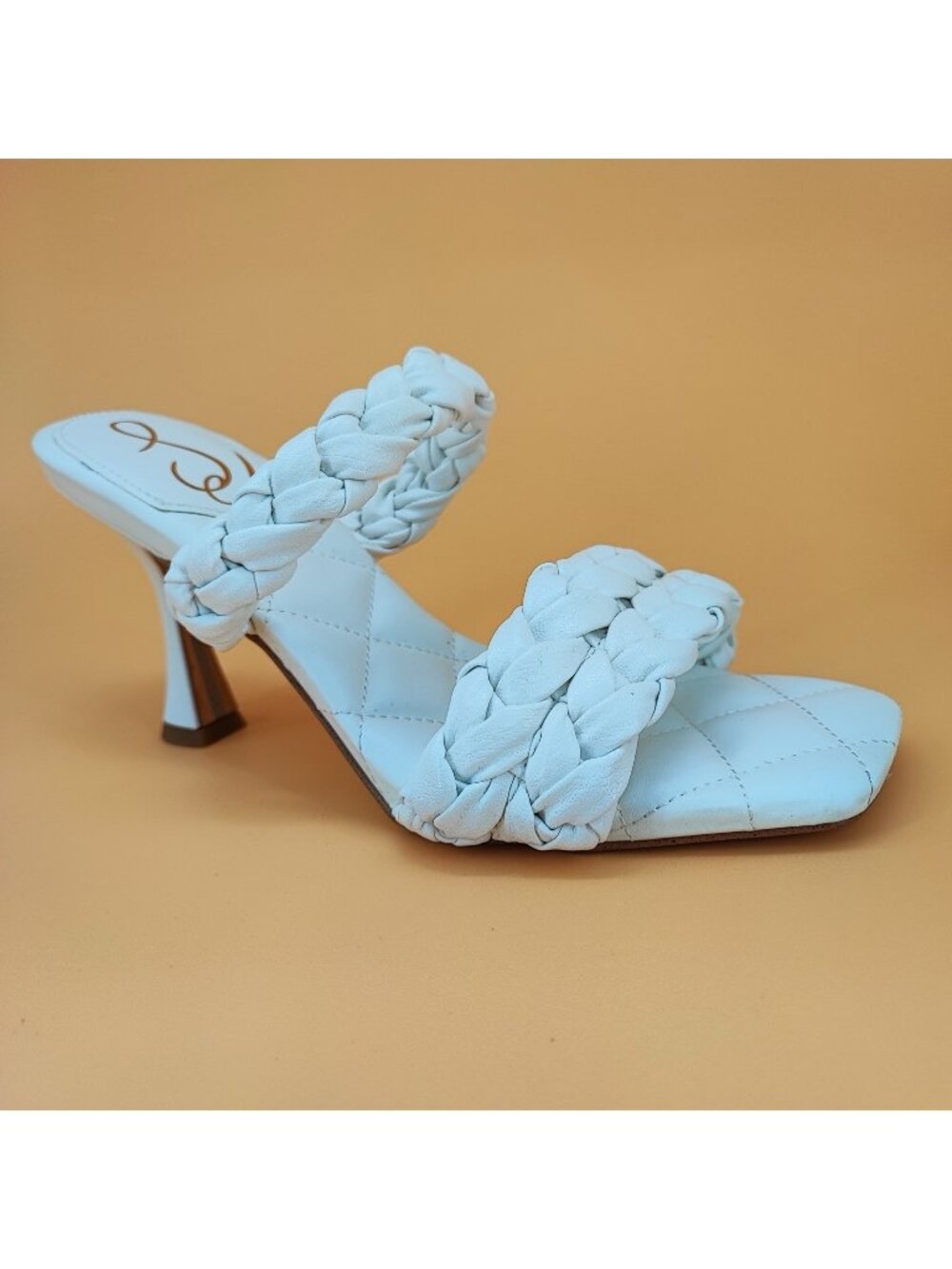 Sam Edelman Meghan Women's Size 9M Sandals Synthetic White Braided Square